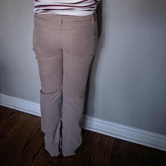 Beige corduroy pants - Picture 2 of 2